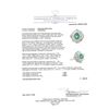 Image 5 : 2.84 ctw Emerald And Diamond Double Halo Ring - 14KT White Gold