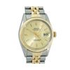 Image 1 : Rolex Mens 2T 14K Yellow Gold And Stainless Steel Champagne Index Datejust