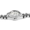 Image 5 : Rolex Ladies Stainless Steel Silver Index Smooth Bezel Date Watch 26MM With Role