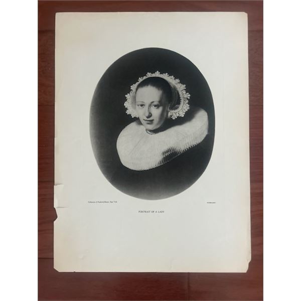 Portrait of a Lady by Rembrandt