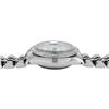 Image 6 : Rolex Ladies Stainless Steel Quickset Silver Index Diamond Bezel Date Watch With