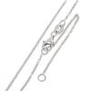 Image 7 : NEW Classic 14k White Gold 0.57 ctw Round Prong Diamond Solitaire Pendant Neckla