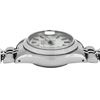 Image 6 : Rolex Ladies Stainless Steel Quickset Silver Index Dial Smooth Bezel Jubilee Ban
