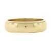 Image 3 : Tiffany & Co. 14k Gold 5.3mm Wide Domed Polished Stackable Wedding Band Ring