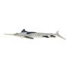 Image 5 : Vintage Platinum 3.5-4 ctw Pave Diamond w/ Enamel Blue Marlin Detailed Pin Brooc
