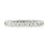Image 7 : Classic 14k White Gold 1.60 ctw Shared Prong Set Round Diamond Eternity Band Rin