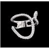 Image 1 : 0.90 ctw Diamond Ring - 14KT White Gold