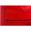 Image 7 : Louis Vuitton Red Epi Leather Noe PM Bag