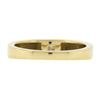 Image 3 : New 18K Gold .49 ctw Square Princess Channel Flush Set Diamond Solitaire Band Ri