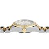 Image 6 : Rolex Ladies 18K Gold And Steel White Roman Diamond Bezel Hidden Clasp Datejust