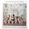 Image 1 : San Francisco Opera Summer Season by David Hockney
