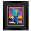 Image 1 : Liberty, Earth and Flag by Peter Max