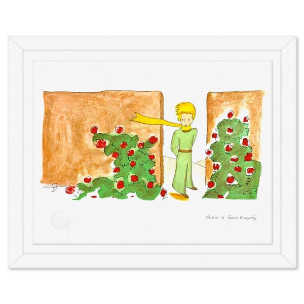 The Little Prince In The Garden by Antoine de Saint-Exupery (1900-1944)