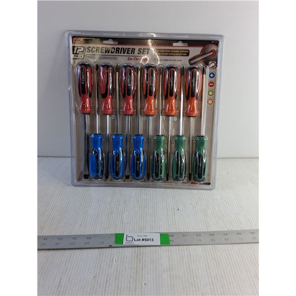 12 Piece Screwdriver Set