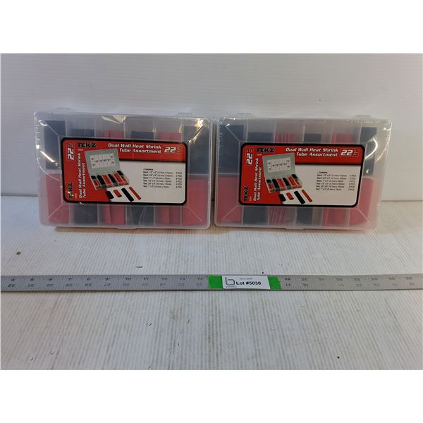 (2) Dual Wall Heat Shrink Tube Assortment (22 Piece)