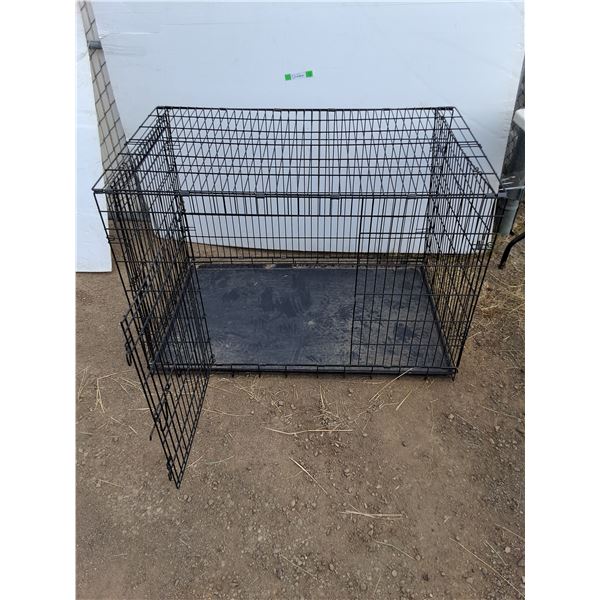 **Metal Pet Kennel- As Is 48" X 30" X 31", Cannot Ship