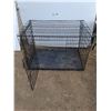 Image 1 : **Metal Pet Kennel- As Is 48" X 30" X 31", Cannot Ship