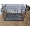 Image 2 : **Metal Pet Kennel- As Is 48" X 30" X 31", Cannot Ship