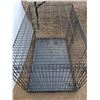 Image 3 : **Metal Pet Kennel- As Is 48" X 30" X 31", Cannot Ship