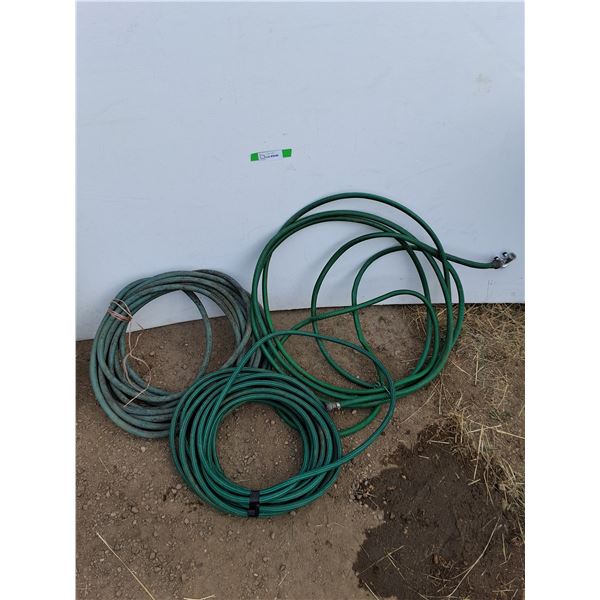 **(3) Garden Hoses- Unknown Length, Cannot Ship