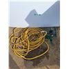 Image 1 : **Garden Hose-Unknown Length ,Hose Mount & Sprinkler, Cannot Ship