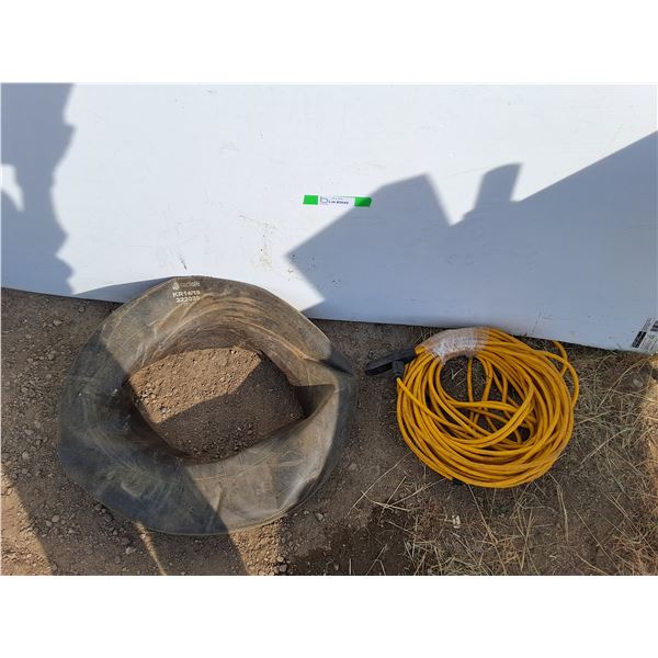 **Tire Tube & Extension Cord- Unknown Length, Cannot Ship