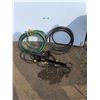 Image 1 : **(2) Garden Hoses-Unknown Lengths & Remington 14" Corded Saw- As Is, Cannot Ship