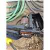 Image 2 : **(2) Garden Hoses-Unknown Lengths & Remington 14" Corded Saw- As Is, Cannot Ship