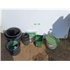 Image 1 : **Miscellaneous Plastic Planting Pots, Frost Blanket, Fertilizer Spreader, Cannot Ship