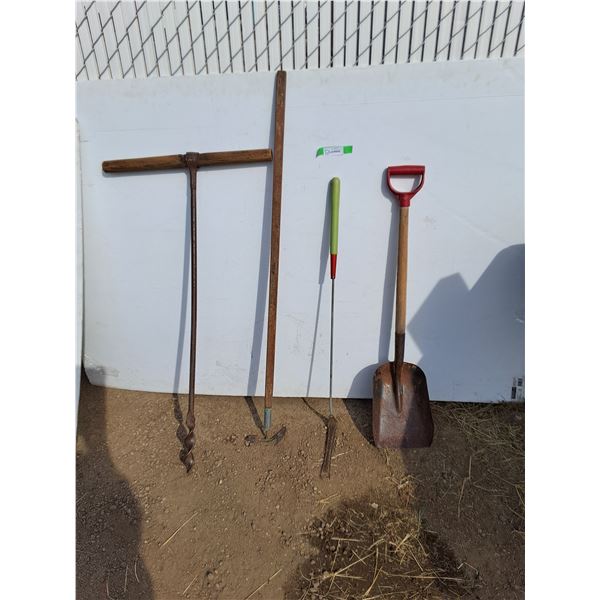 **(4) Gardening Tools Up to 53", Cannot Ship