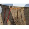 Image 2 : **(5)Crowbars/Goosenecks Up to 24", Tire Iron Bar & Pail, Cannot Ship