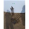 Image 1 : **(8) Metal Fireplace Tools & Stand Up to 28", Cannot Ship