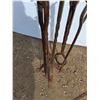Image 2 : **(8) Metal Fireplace Tools & Stand Up to 28", Cannot Ship