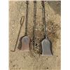 Image 3 : **(8) Metal Fireplace Tools & Stand Up to 28", Cannot Ship