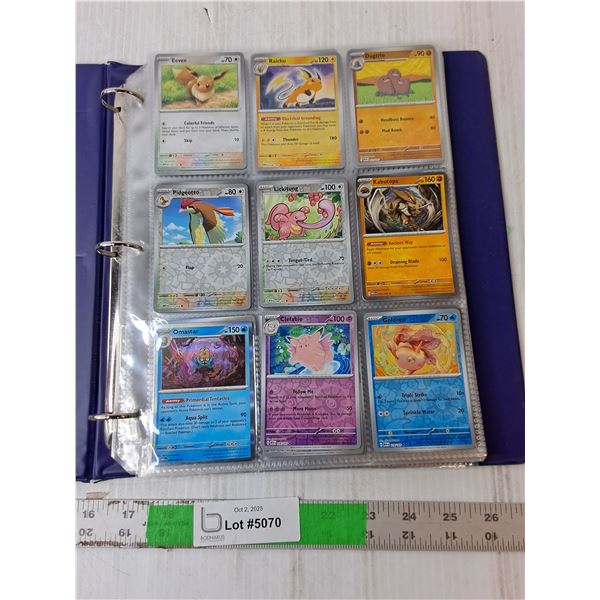 (23) Pages of Pokemon Holographic Cards, Cannot Authenticate