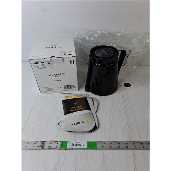 Keurig 2.0 Carafe, NIB
