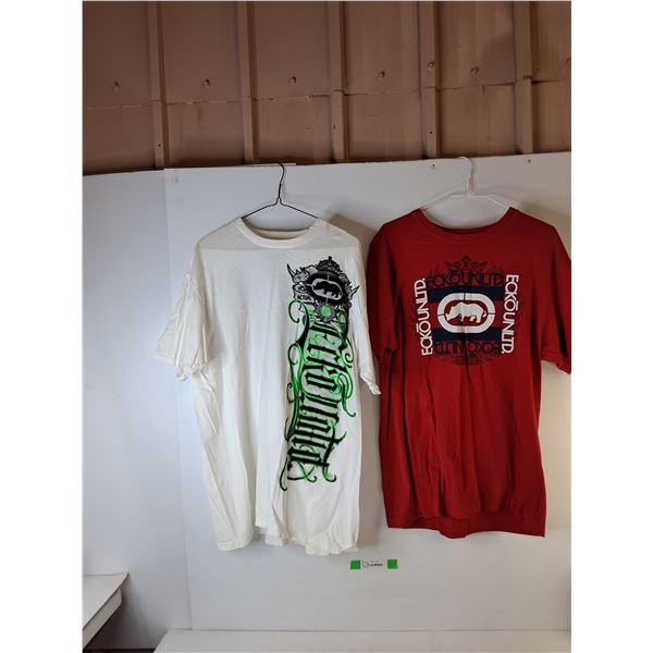 (2) Ecko Unltd. Men's Tshirts- L