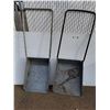 Image 1 : **(2) Galvanized Snow Scoops 65" x 23", Cannot Ship