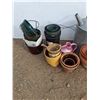 Image 2 : **Various Planters and Watering Cans - Cannot Ship