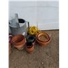 Image 4 : **Various Planters and Watering Cans - Cannot Ship