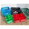 Image 2 : **Vintage Bottle/Milk Crates - Coca Cola, Sprite, Shopping Basket - Cannot Ship