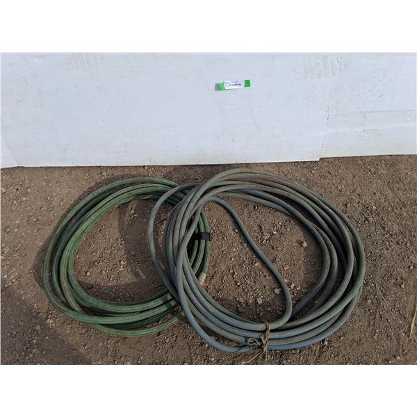 **(2) Garden Water Hoses 18', Cannot Ship