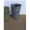 Image 3 : **(3) Metal & Plastic Garbage Bins 25" x 17", Cannot Ship