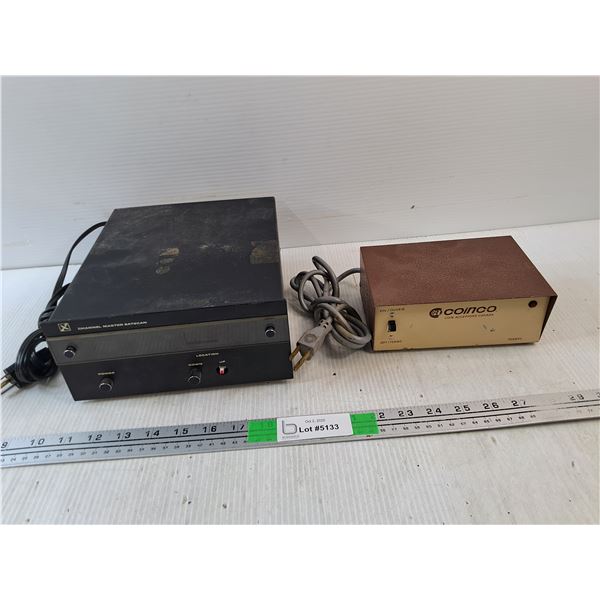 Vintage Channel Master Satscan, Coinco Electrical Equipment - As Is