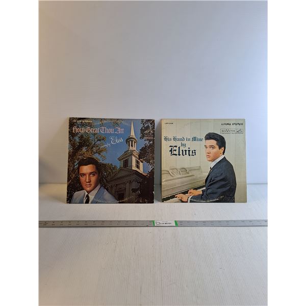 (2) Records by ELVIS