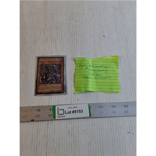 Yu-gi-oh! Card-"Dark Armed Dragon"-Cannot Guarantee Authenticity