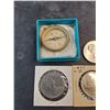 Image 2 : (3) Vintage Canadian Dollar Coins, Vintage Compass