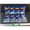 Image 1 : (8) HotWheels Die Cast Car Toys - Austin Healey, Cadillac 1959, Morris Wagon