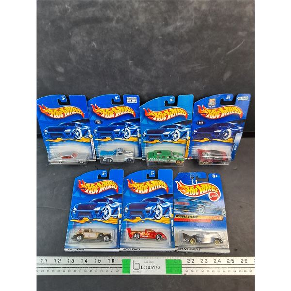 Hot Wheels Die Cast Toys - Cadillac 1935, Pikes Peak Tacoma, Jester