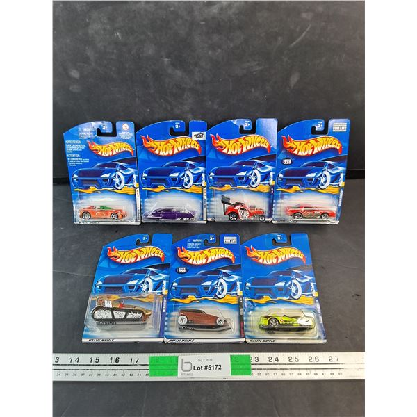 Hot Wheels Die Cast Toys - Monoposto, Treadator, Blown Camaro